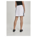 Ladies Track Skirt - wht/blk/wht