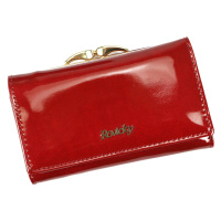 Dámská kožená peněženka Rovicky 8810-MIRN RFID červená