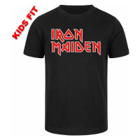 Tričko metal pánské dětské Iron Maiden - Logo - METAL-KIDS - 469.25.8.37