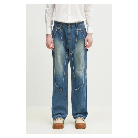 Džíny Andersson Bell Rodeo Carpenter Wide pánské, apa793m