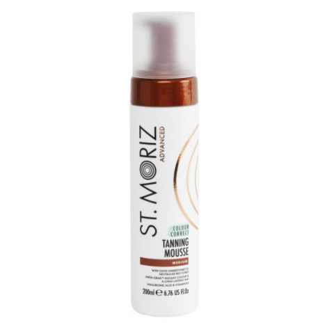 ST. MORIZ Advanced Colour Correcting Tanning Mousse Medium tónovaná samoopalovací pěna 200 ml