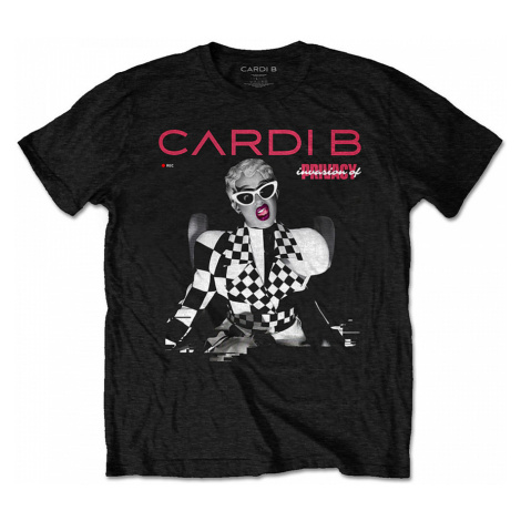 Cardi B tričko, Transmission Black, pánské RockOff