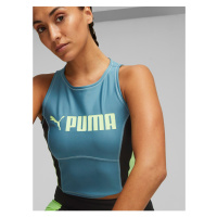Modrý dámský sportovní top Puma Fit Eversculpt