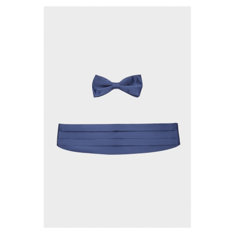 ALTINYILDIZ CLASSICS Men's Navy Blue Bowtie-Sash Set AC&Co / Altınyıldız Classics