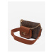 Tmavě hnědá dámská crossbody kabelka Michael Kors Parker Large MF Crossbody