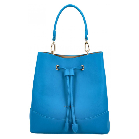Luxusní kabelka přes rameno Tossy, nebesky modrá Diana & Co