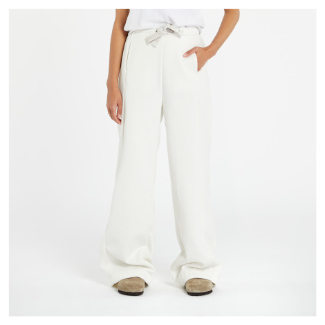 Calvin Klein Jeans Tape Wide Leg Jogger Pants White