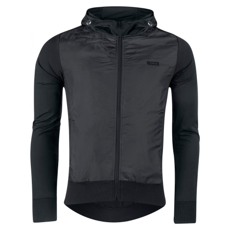 mikina/bunda FORCE ELEGANT celorozepínací,černá