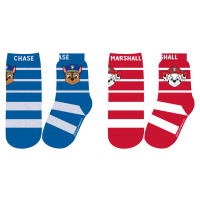 Paw Patrol - Tlapková patrola -Licence Chlapecké ponožky - Paw Patrol 52341915, červená / modrá 