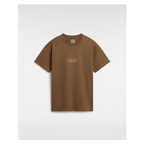 VANS Classic Easy Box T-shirt Men Brown, Size
