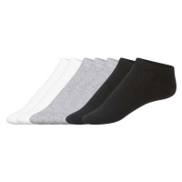 esmara® Dámské nízké ponožky, 7 párů (černá/bílá/šedá)