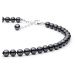 Gaura Pearls Perlový náhrdelník Sebastiana - sladkovodní perla, stříbro 925/1000 FARB67/45 45 cm