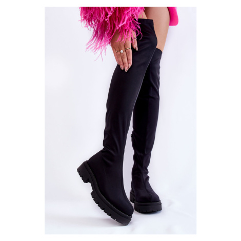 Dámské kozačky nad kolena Brinna EVENTO