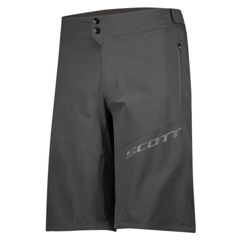SCOTT Cyklistické kalhoty krátké bez laclu - ENDURANCE LS/FIT - šedá