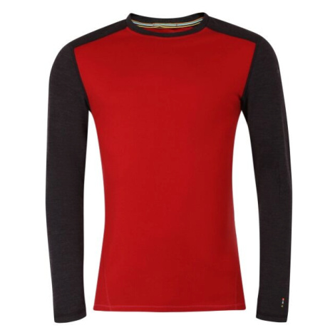 Smartwool CLASSIC THERMAL MERINO BL CREW BOXED Pánské triko, červená, velikost