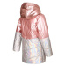 NAX FEREGO Dívčí zimní kabát, růžová, velikost