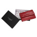 Dámská kožená peněženka Lagen Ginas - červená
