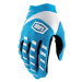 Motokrosové rukavice 100% Airmatic modrá modrá
