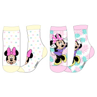 Minnie Mouse - licence Dívčí ponožky - Minnie Mouse 5234A359, mix barev Barva: Bílá