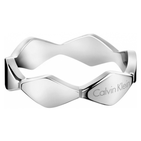 Calvin Klein Ocelový prsten Snake KJ5DMR0001