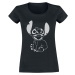Lilo & Stitch Negative Stitch Dámské tričko černá