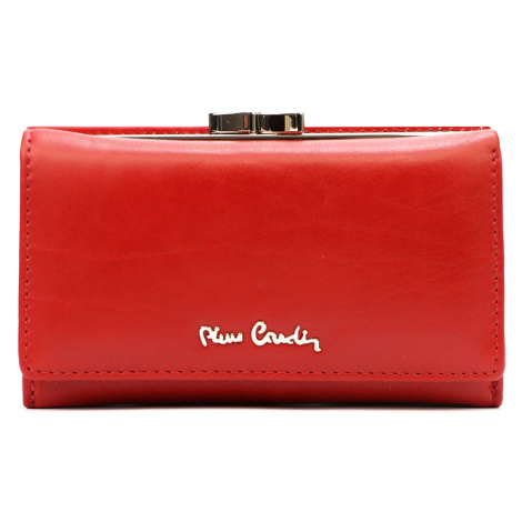 Dámská kožená peněženka Pierre Cardin 06 ITALY 108 červená