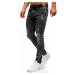 Černé pánské džíny regular fit s paskem Bolf 30035W0