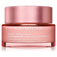 Clarins Multi-Active Day Cream All Skin Types vyhlazující a rozjasňující krém pro všechny typy p