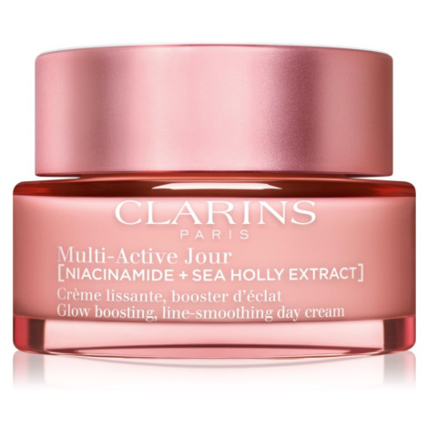 Clarins Multi-Active Day Cream All Skin Types vyhlazující a rozjasňující krém pro všechny typy p