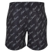 Pattern Swim Shorts - blackscriptlogo