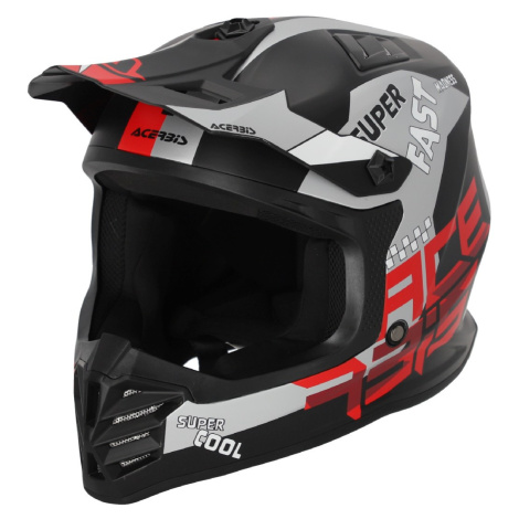ACERBIS Profile Junior motokrosová přilba černá/červená