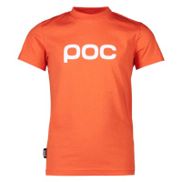 POC Cyklistické triko s krátkým rukávem - TEE - oranžová