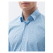 Světle modrá pánská košile Ombre Clothing K603