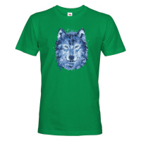 Pánské tričko s potiskem vlka - dárek pro milovníky vlka