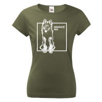 Dámské tričko pro milovníky zvířat - Chodský pes