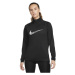 Nike DRI-FIT SWOOSH RUN Dámská běžecká mikina, černá, velikost