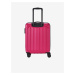 Růžový cestovní kufr Travelite Cruise 4w S