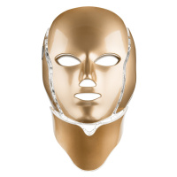 Palsar7 Ošetřující LED maska na obličej a krk zlatá