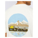 Knowledge Cotton Chill Camp Back Print T-Shirt 1387 Egret