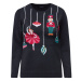 esmara® Dámský vánoční svetr s LED XXL (černá)