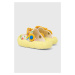 Dětské pantofle Melissa CRIATURA + FABULA BB žlutá barva