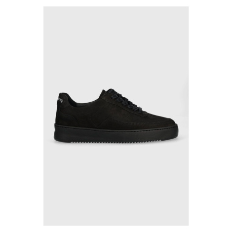 Semišové sneakers boty Filling Pieces Mondo 2.0 Ripple Nubuck černá barva, 39922841847.D