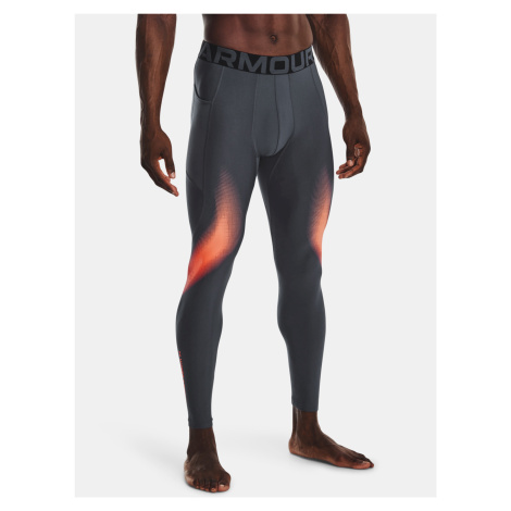 Under Armour Legíny UA HG Armour Novelty Lgs-GRY - Pánské