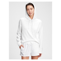 GAP Pyžamový top slub jersey hoodie - Dámské