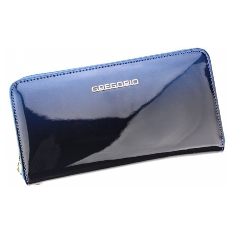 Dámská kožená peněženka Gregorio SH-119 modrá