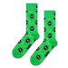 Ponožky Happy Socks Vinyl Green Sock zelená barva