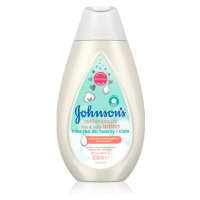 Johnson's® Cottontouch hydratační mléko na tělo a obličej pro děti od narození 300 ml