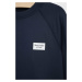 Plavecké tričko s dlouhým rukávem Abercrombie & Fitch tmavomodrá barva