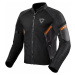 Rev'it! Jacket GT-R Air 3 Black/Neon Orange Textilní bunda
