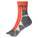 James&amp;Nicholson Unisex sportovní ponožky JN215 Bright Orange